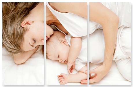 Christening Gifts - Split Image Print