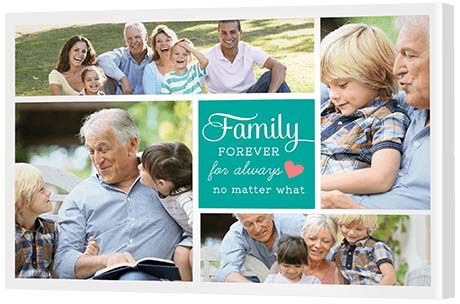 70th Birthday Gift Ideas - Family Collage