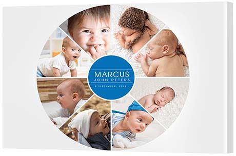 Christening Gifts - Baby Boy Modish Collage