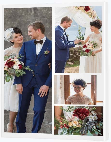 Stretched Canvas - Traditional Collage