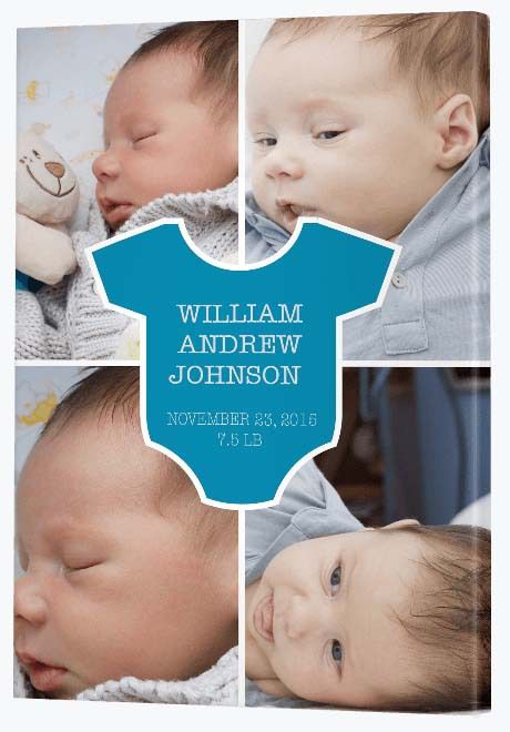 Personalized Gifts - Baby Canvas