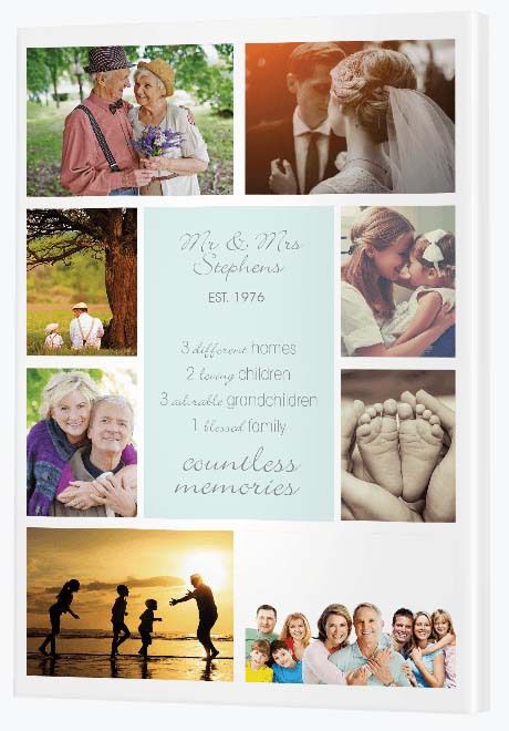 Personalized Gifts - Anniversary Canvas