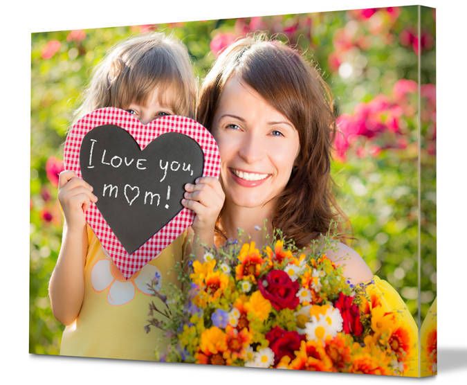 MOTHERS DAY HEART PHOTO CANVAS GIFT IN MANY SIZES DESIGNS COLLAGES & GIFTS