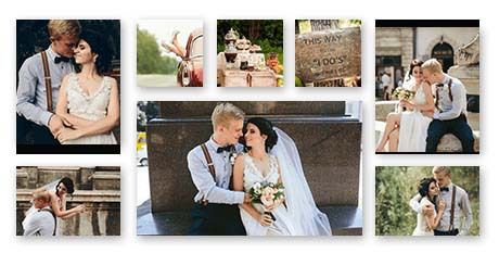 10th Wedding Anniversary Gift - Glass Wall Display