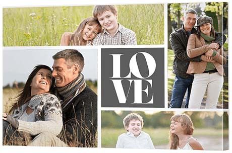 Valentines Gifts - Love Themed Canvas