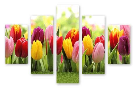 10th Wedding Anniversary Gift - Split Image Print