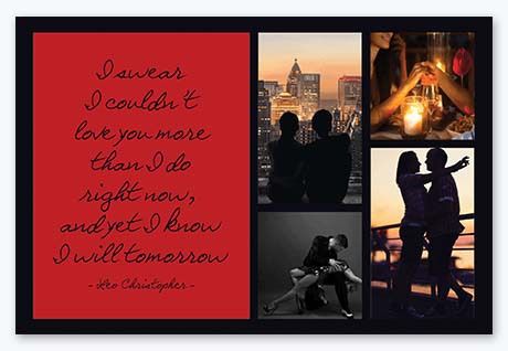 20th Wedding Anniversary Gifts - Metal Print