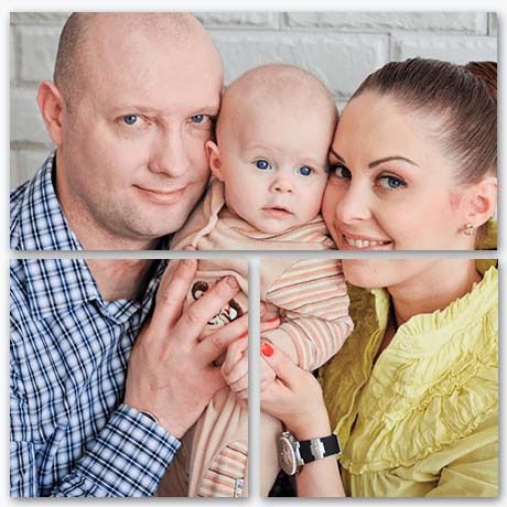 Christening Gifts - Split Image Print