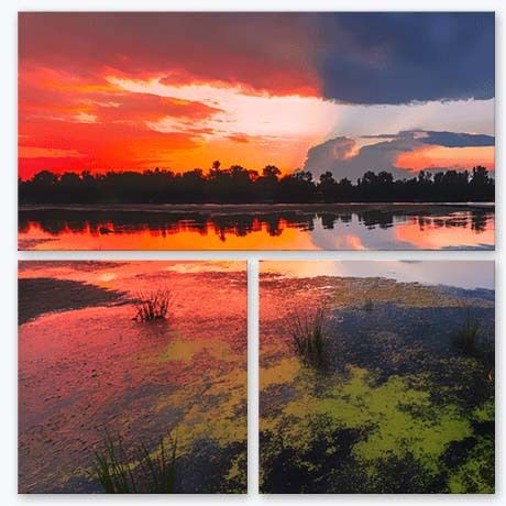 Fathers Day Gift Ideas - Split Image Canvas