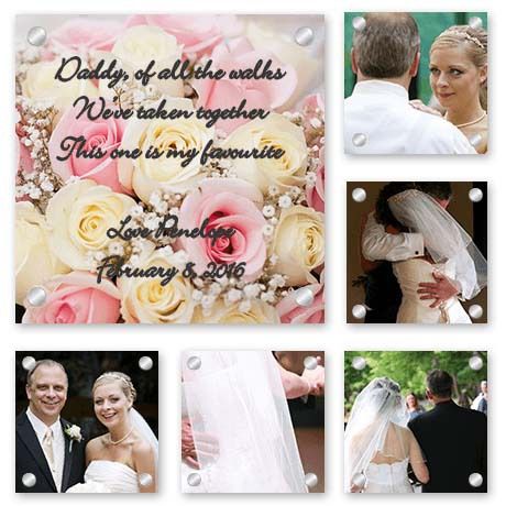 Fathers Day Gift Ideas - Personalised Wall Display