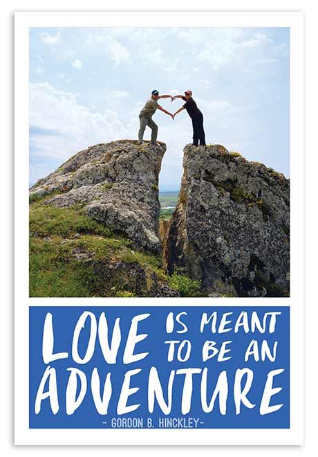 10th Wedding Anniversary Gift - Metal collage