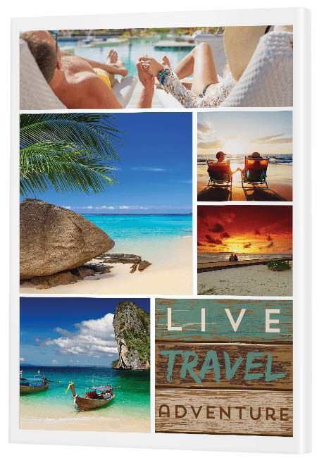 50th Birthday Presents - Canvas Collage