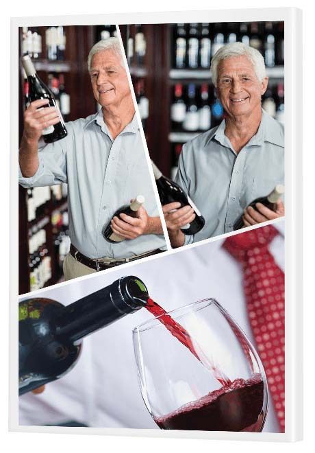 80th Birthday Gift Ideas - Modish Canvas Collage