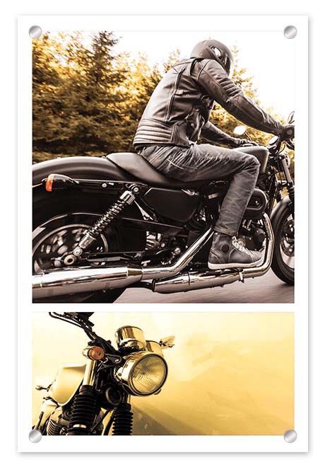 Glass Photo Prints - Collage Print