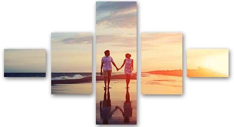 Gifts For Men - Split Image Metal